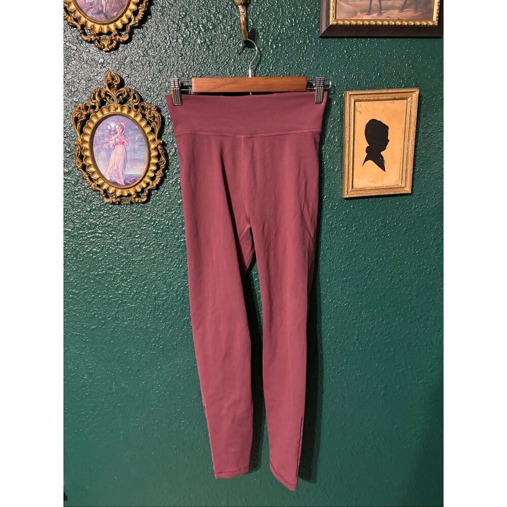 Bearded Goat Pink Wine Leggings Sz Small 25”